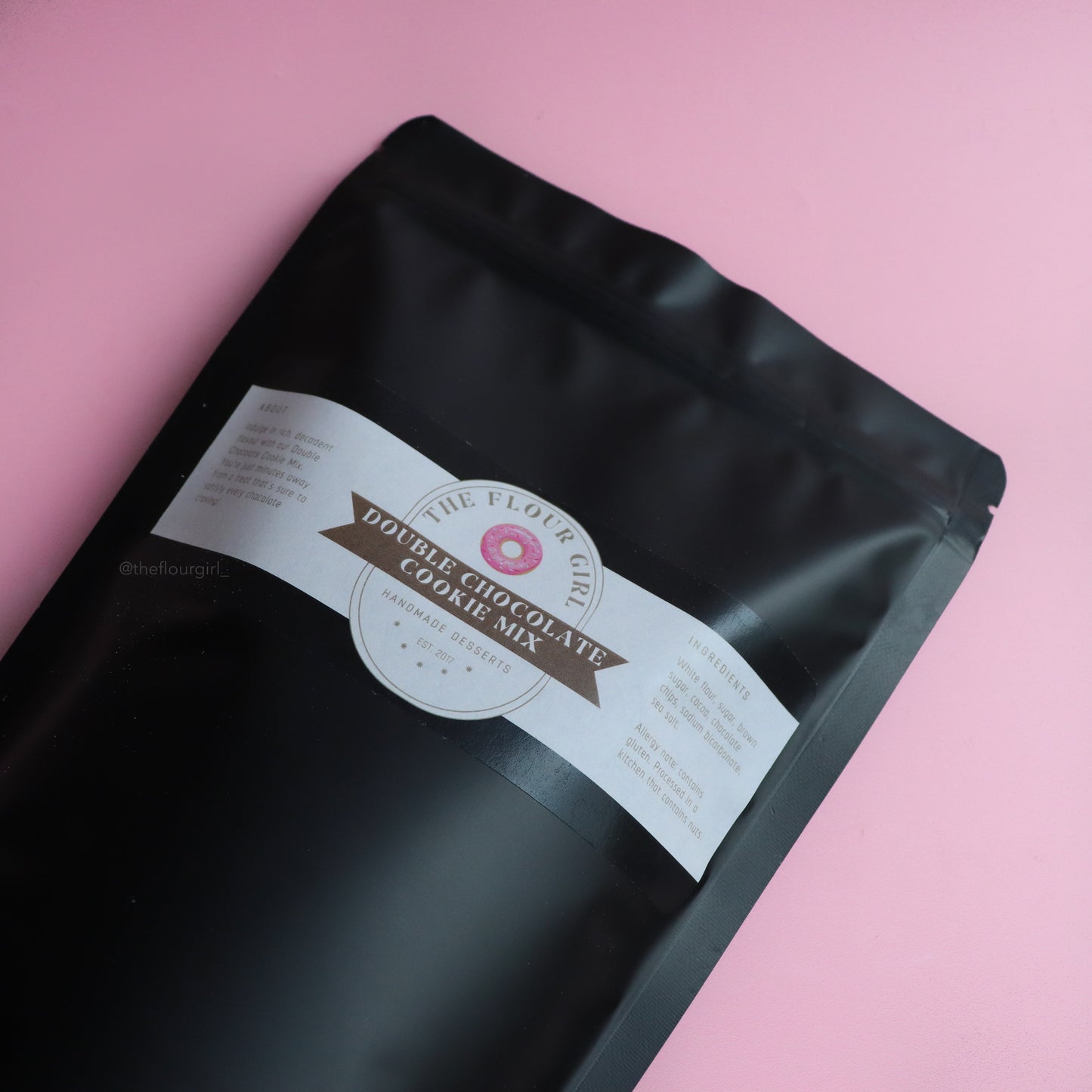 The Flour Girl Double Chocolate Cookie Mix