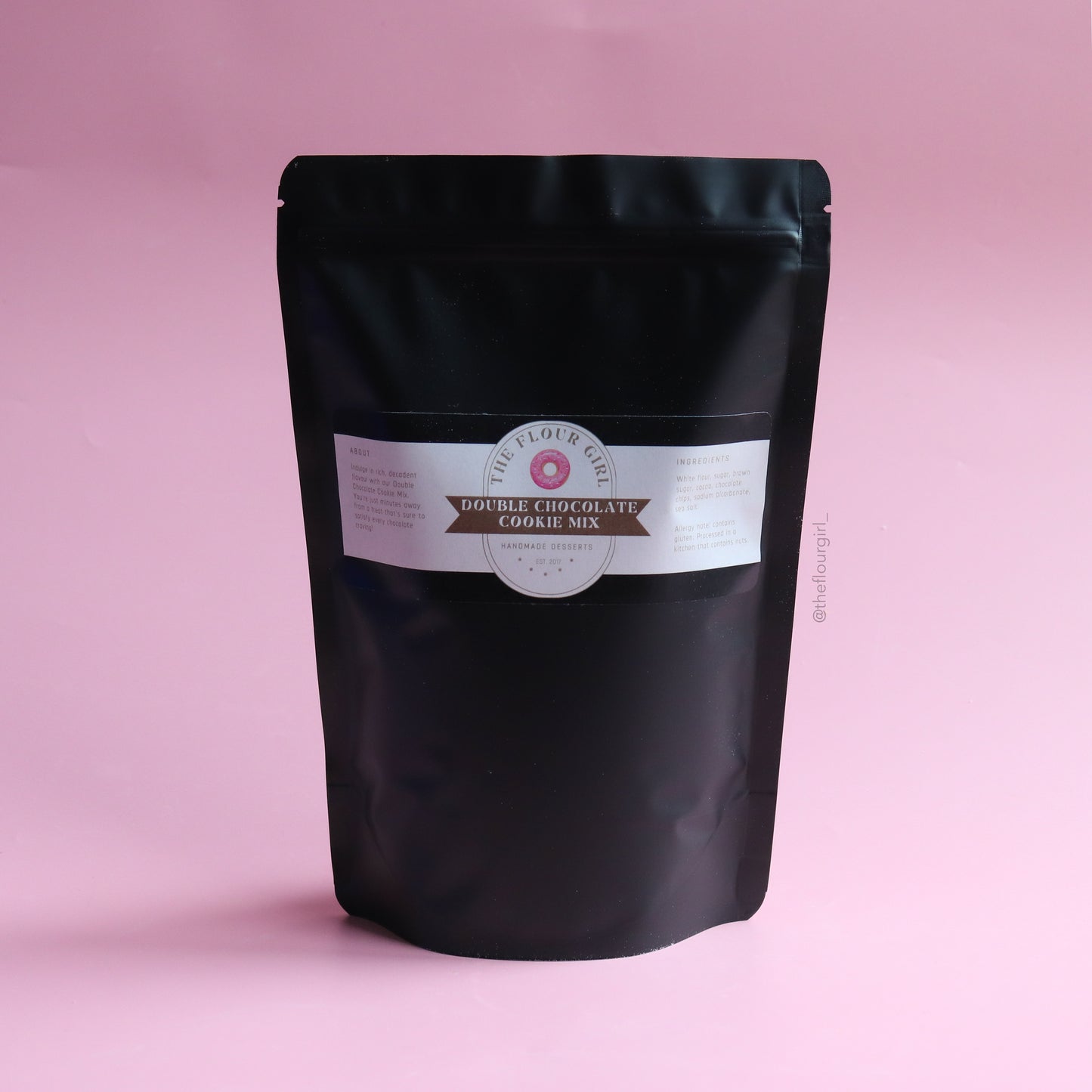 The Flour Girl Double Chocolate Cookie Mix