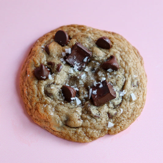 Chocolate Chunk Cookies with Sea Salt (1 DOZ)