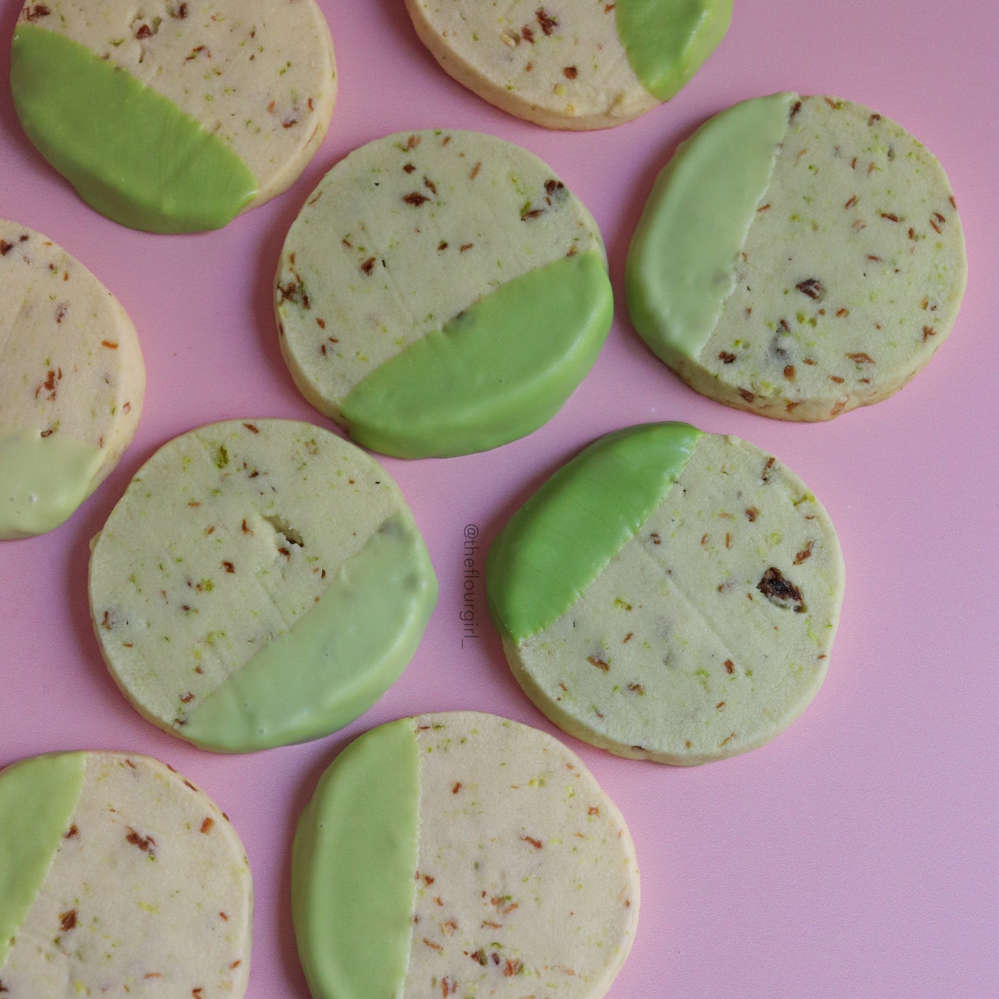 Key Lime & Toasty Coconut Cookies