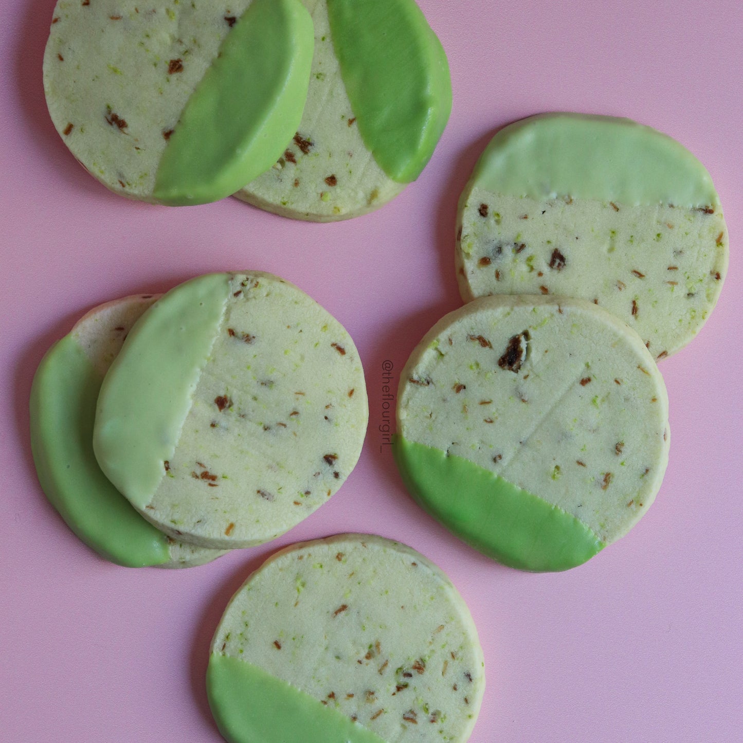 Key Lime & Toasty Coconut Cookies