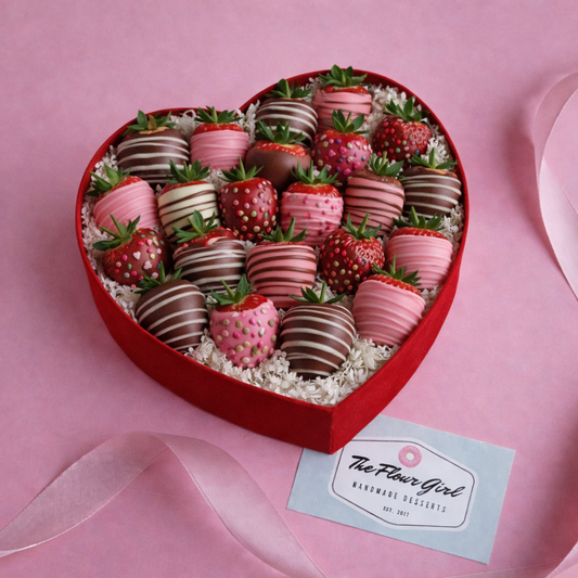 Valentine's Day Chocolate Covered Strawberries