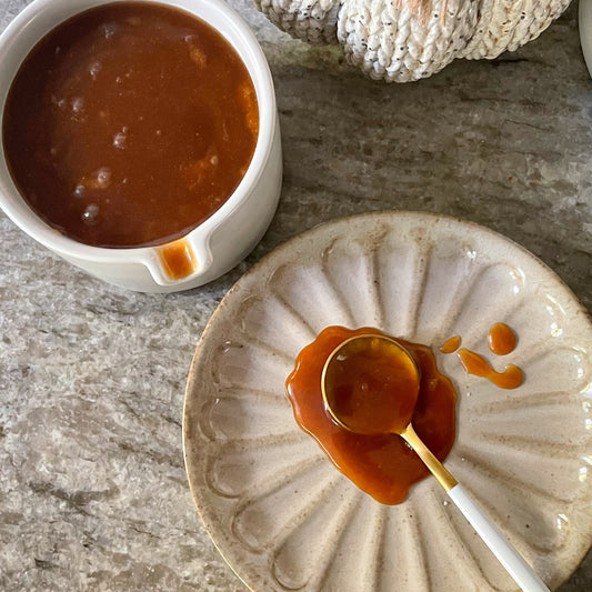 Handcrafted Salted Caramel Sauce