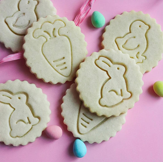 Classic Easter Shortbread Cookies