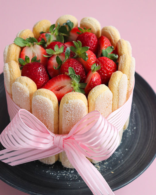 Valentine's Day Strawberry Tiramisu