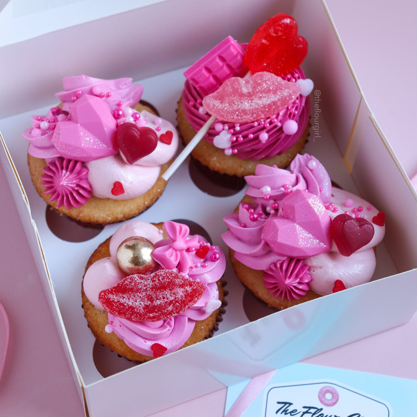 Deluxe Valentine's Day Cupcakes