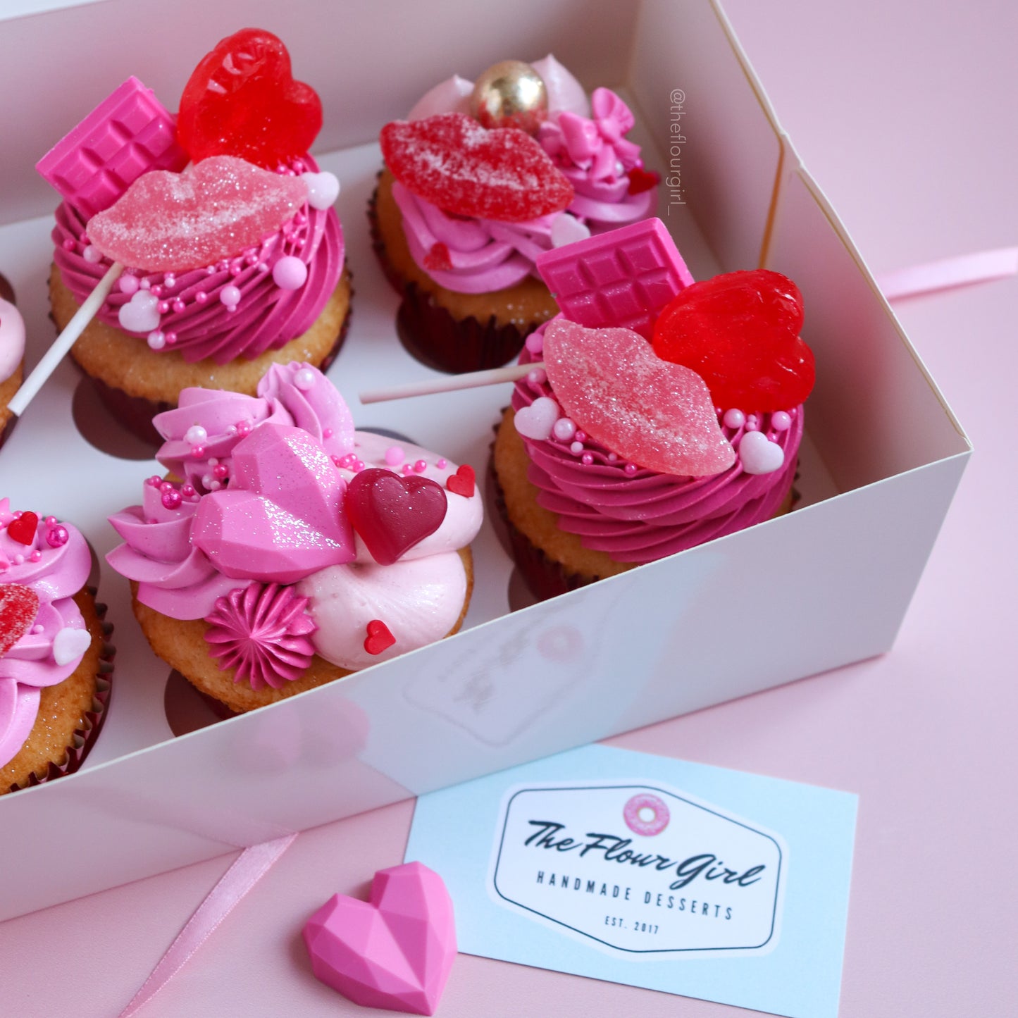 Deluxe Valentine's Day Cupcakes