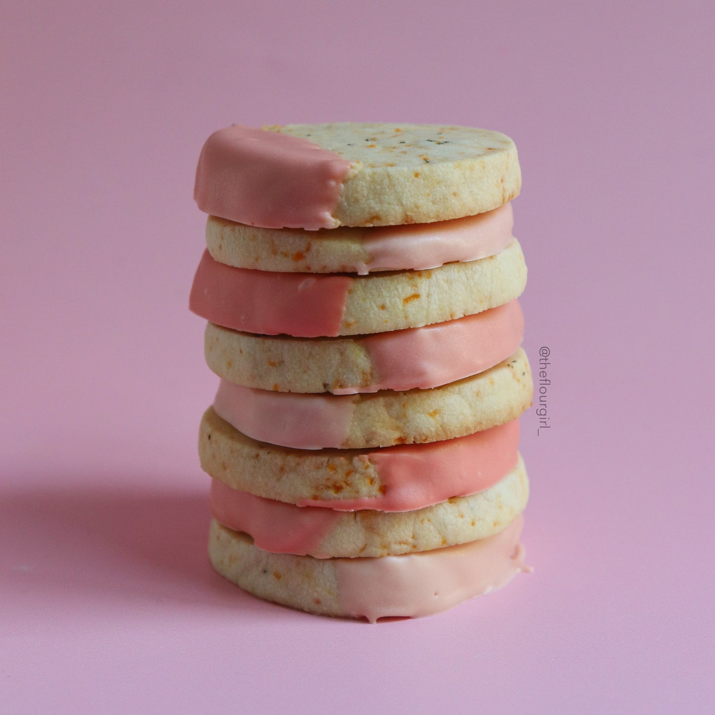 Grapefruit Mint Cookies