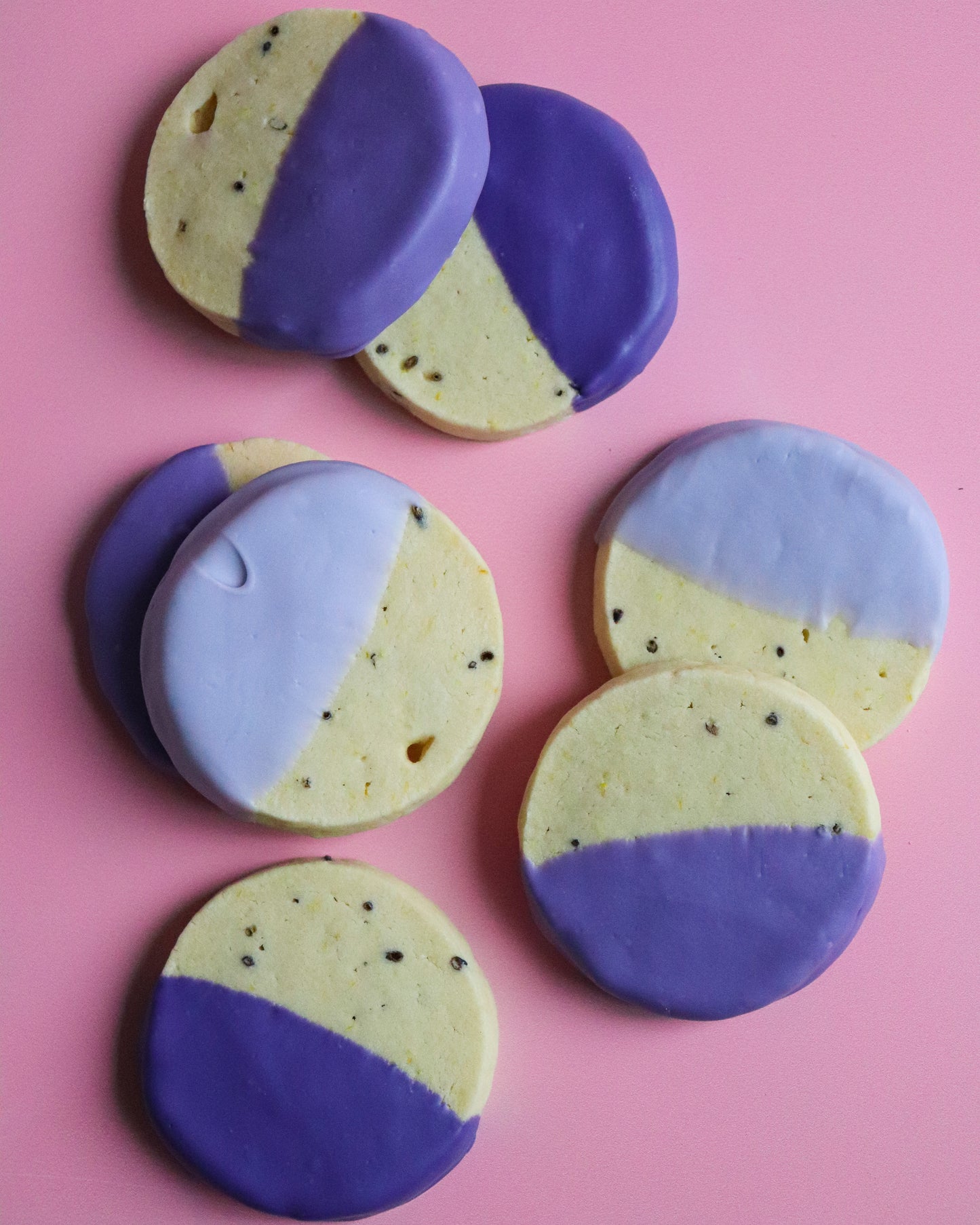 Lemon Lavender Cookies (PICK UP ONLY - MIN 2 DOZ)