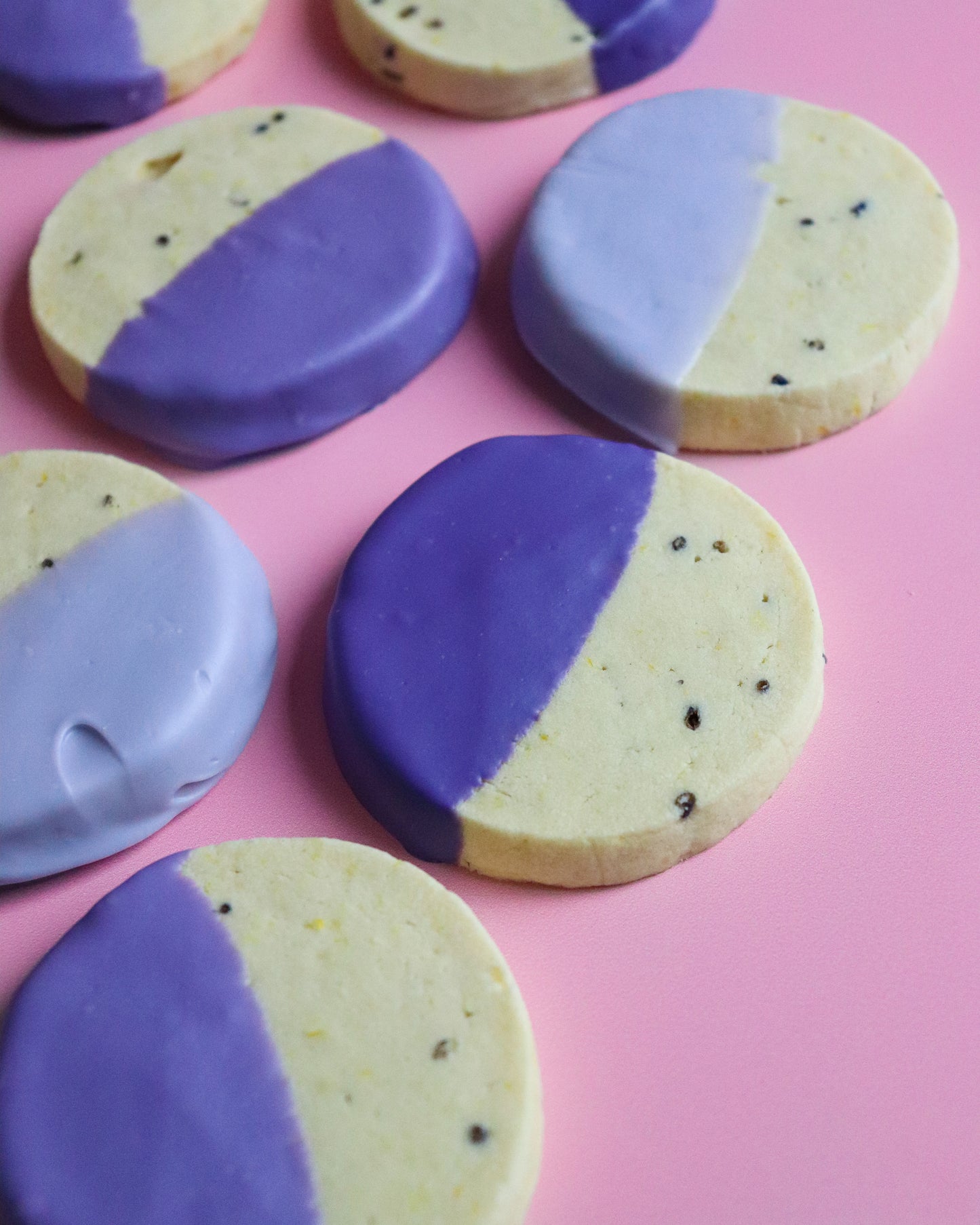 Lemon Lavender Cookies (PICK UP ONLY - MIN 2 DOZ)